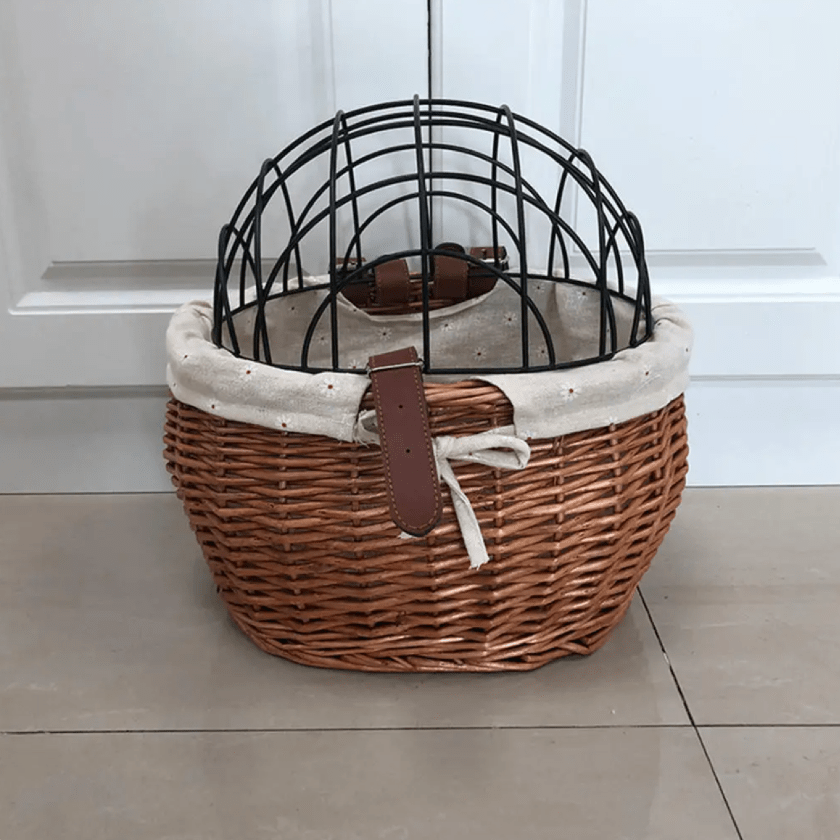 Cestino per Bicicletta per Cani sulla Parte Anteriore - - basket for dogs bike basket - Concept Palermo
