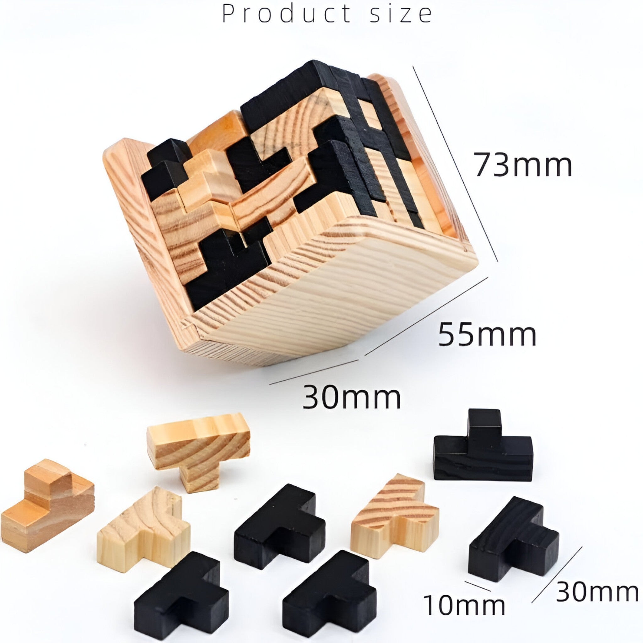 Timo | Rompicapo IQ in legno - - - Concept Palermo