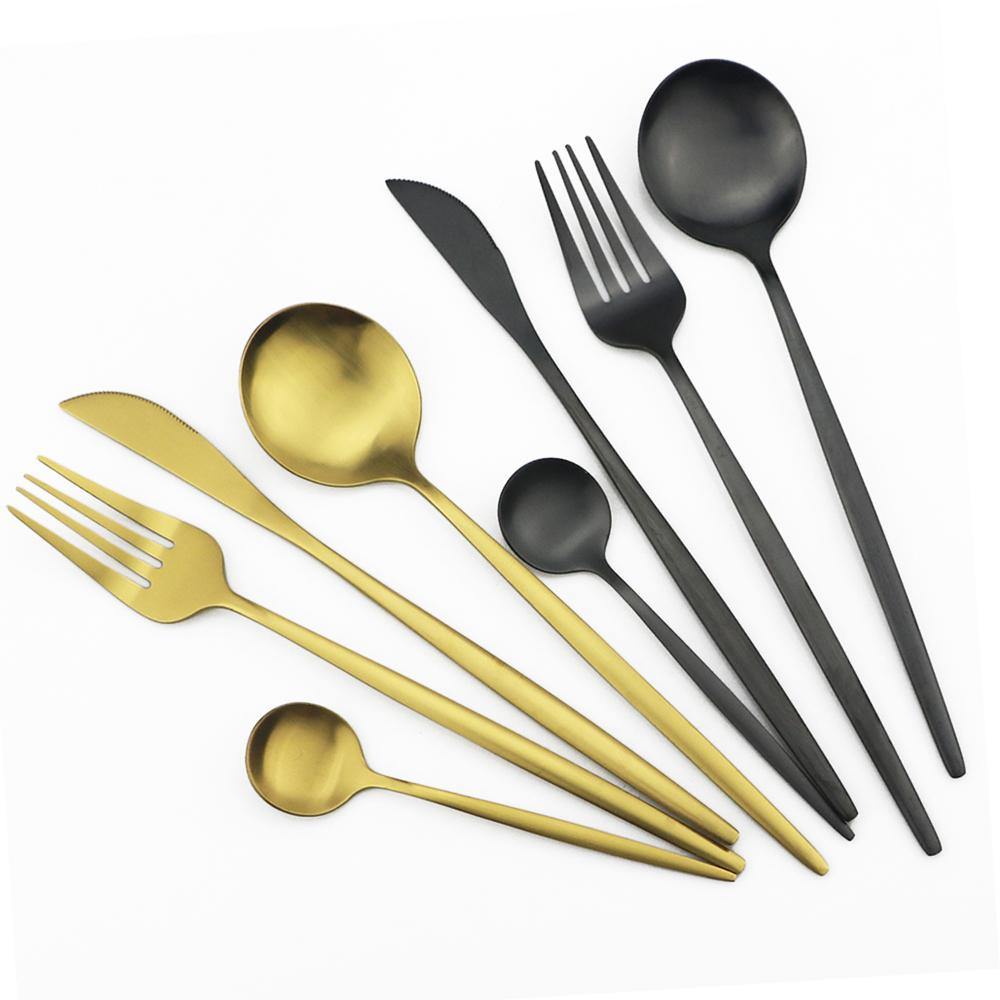 Torin - 36 pezzi di posate minimaliste - - cutlery cutlery sets Flatware Sets forks knives minimalist cutlery spoons stainless steel teaspoons - Concept Palermo