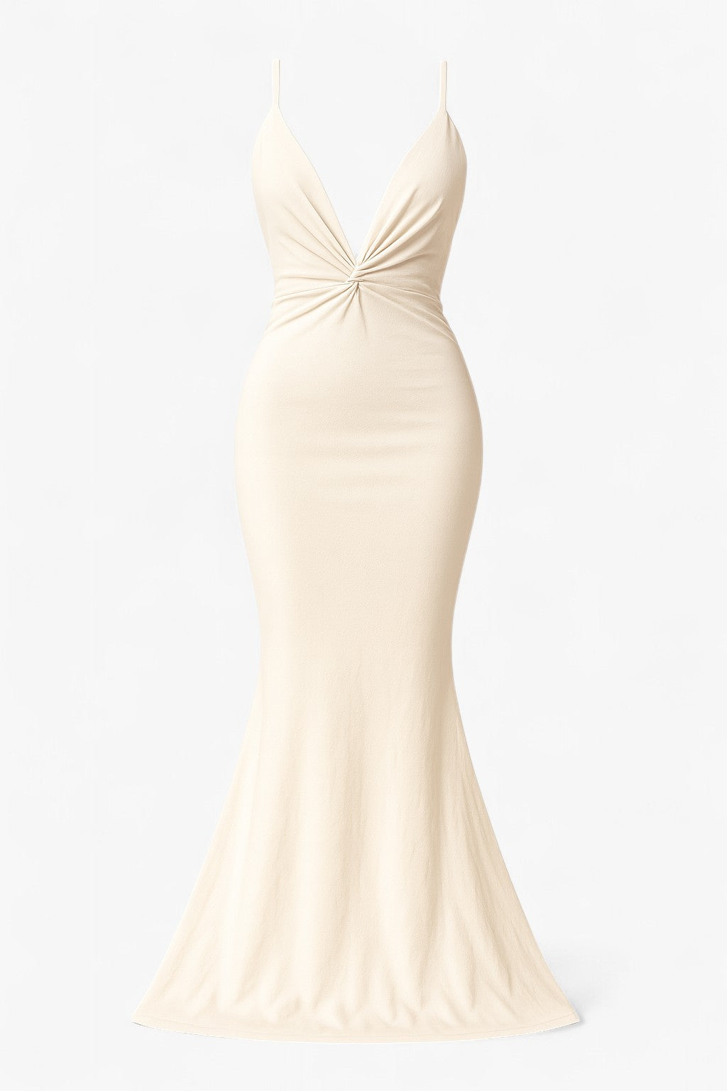 Carol | Abito Elegante da Notte per Donne - Ivory - abito adattabile abito comodo abito da notte abito elegante abito in poliestere eleganza femminile moda serale stile raffinato vestito conferenza vestito per occasioni speciali - Concept Palermo
