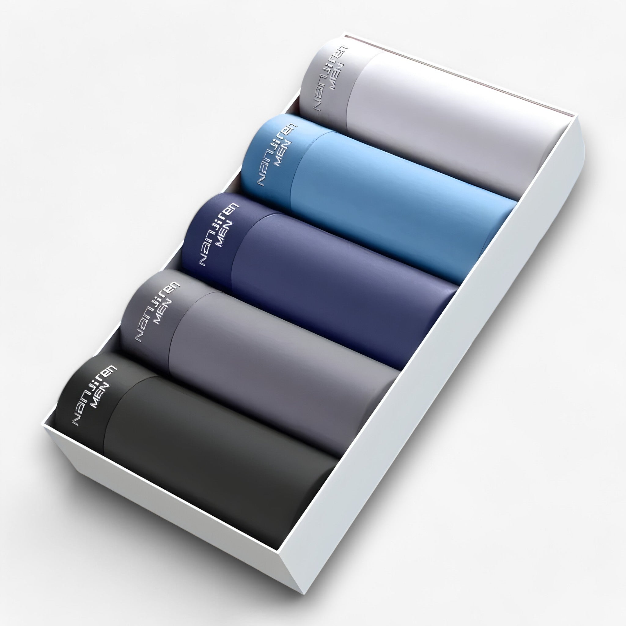 Leo | Slip da uomo - Traspirante e senza cuciture (5+5 gratis) - Blu-grigio-verde-rosa-azzurro chiaro - Zeer aanbevolen-tag - Concept Palermo
