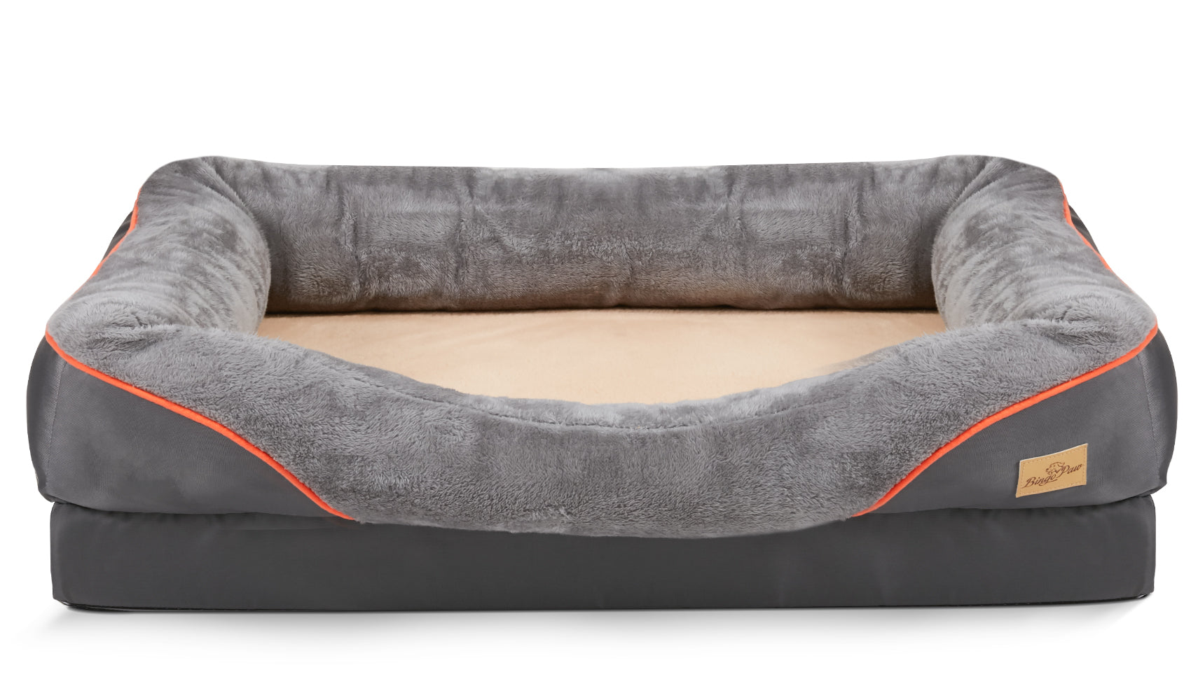 Cuscino ortopedico grande per cani - Grigio - - dog bed - Concept Palermo