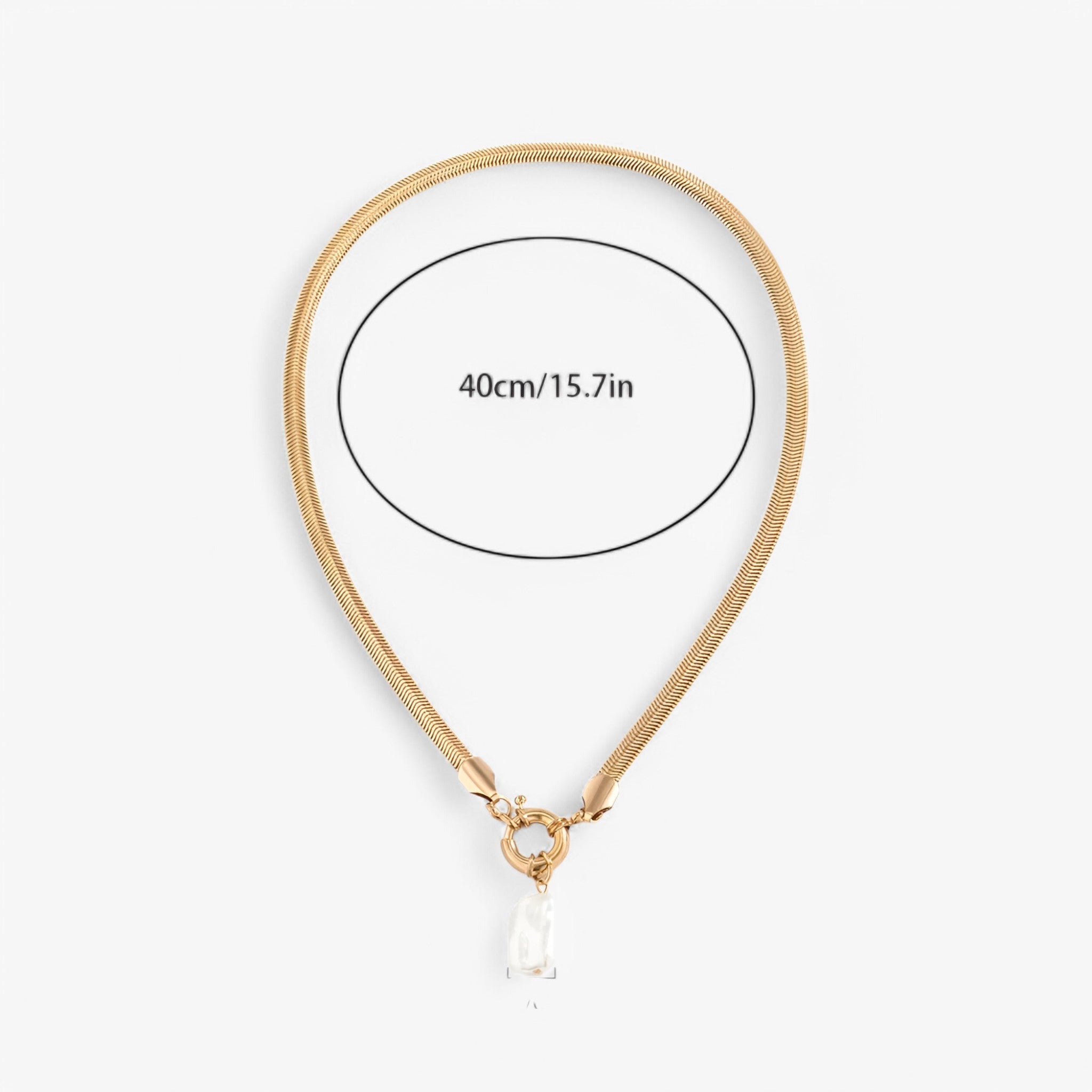 Isabella | Appendino Elegante Parel - Oro - Jewelry_Women_Necklaces necklace necklaces - Concept Palermo