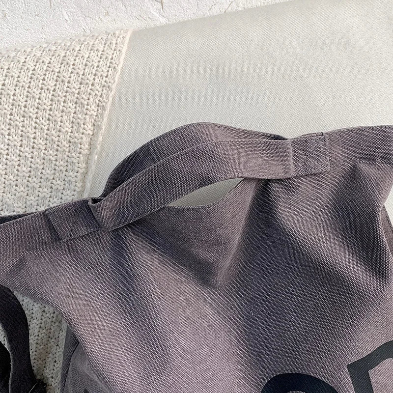 Vibe - borsa in tela con stampa visibile - - Bags handbags tote bags women bags - Concept Palermo