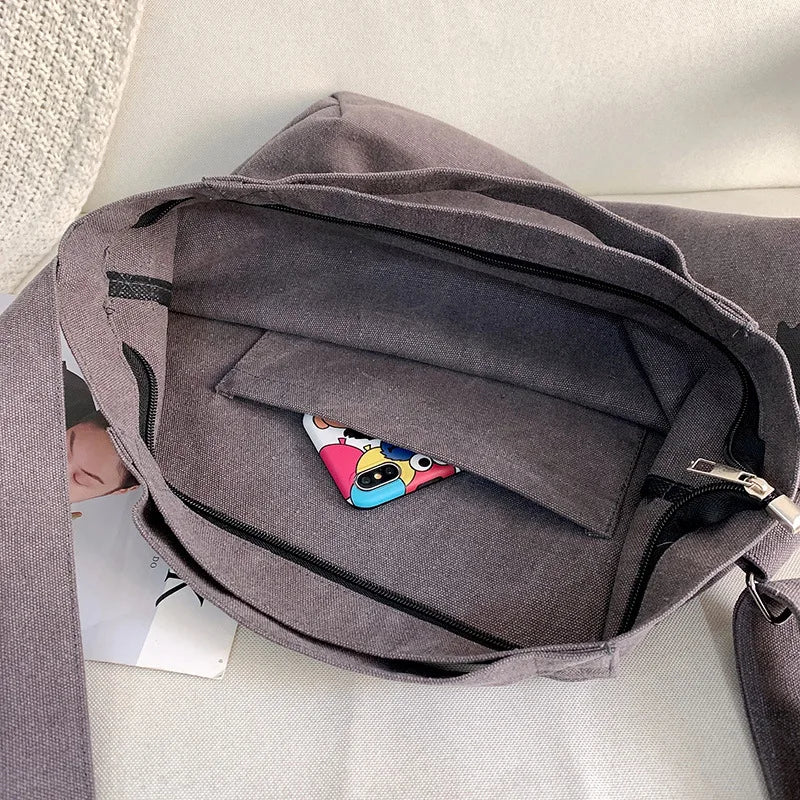 Vibe - borsa in tela con stampa visibile - - Bags handbags tote bags women bags - Concept Palermo