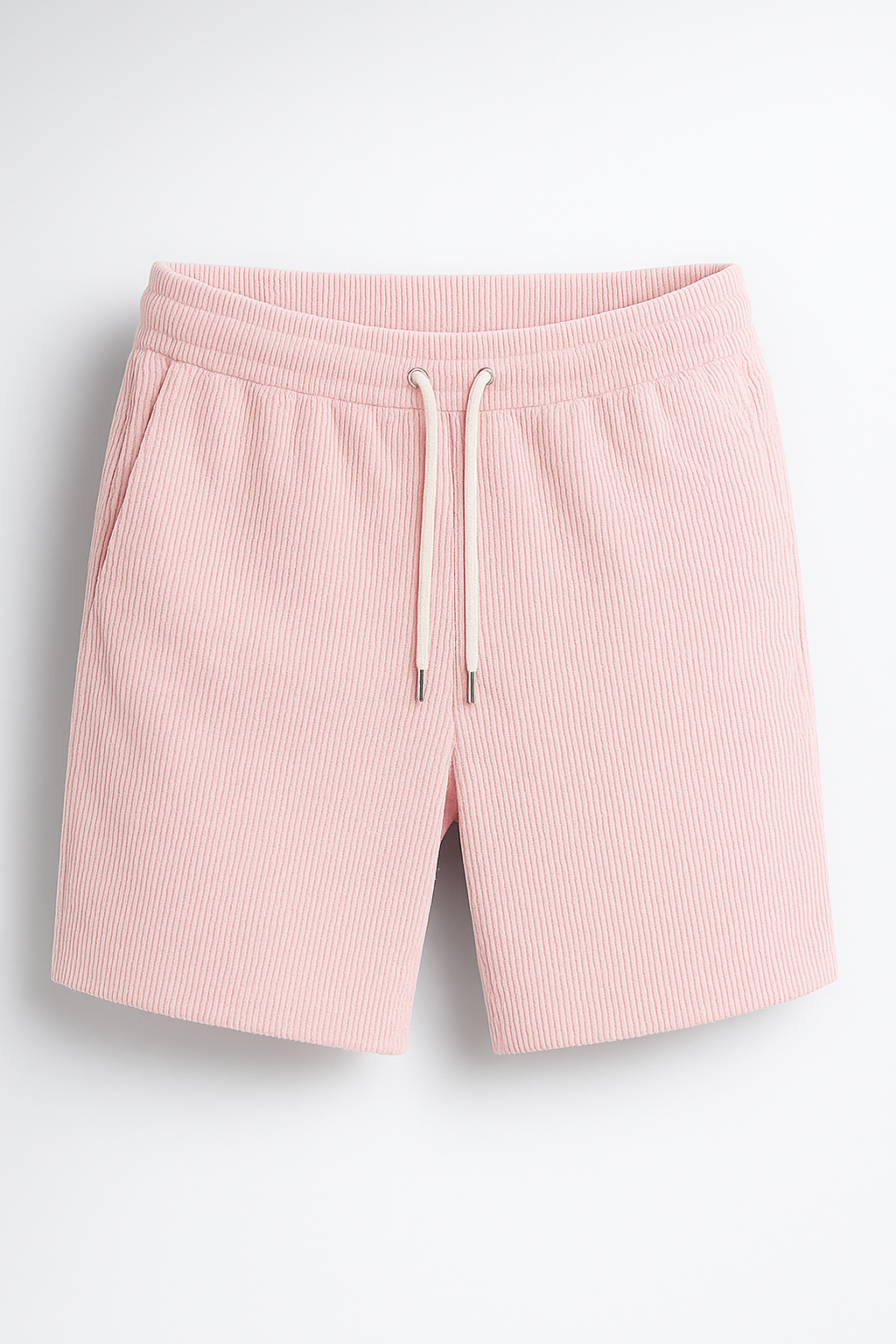Milanie | Pantaloncini casual in velluto con coulisse - Rosa scuro - short Summer shorts - Concept Palermo