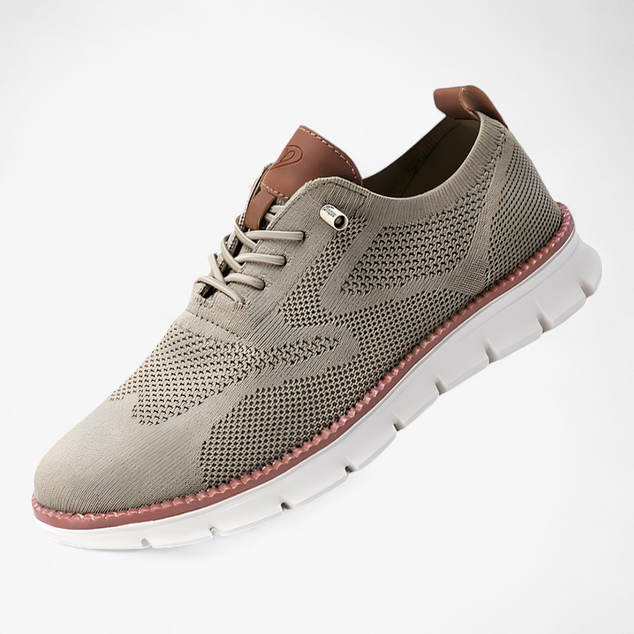 Leandres | Scarpe da uomo ultracomfortevoli e traspiranti - Marrone - Ademend en lichtgewicht schoenen adult Antislip en duurzame zool Business-casual schoenen Comfortabele Herenschoenen Flexibele en ergonomische schoenen male Memory Foam voetbed Modebewuste herenschoenen Premium leren sneakers Schokabsorberende schoenen Stijlvolle casual herenschoenen - Concept Palermo