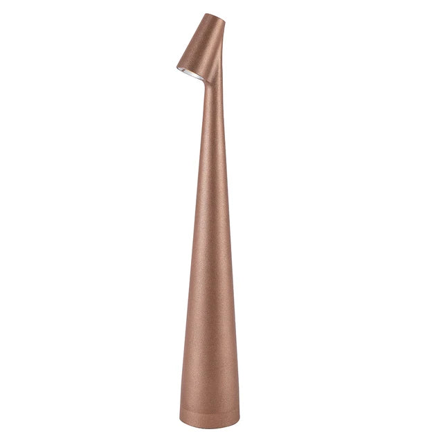 LuminaTouch | Lampada da tavolo con comando a sfioramento - Marrone - Tischlampen Tragbare Lampen - Concept Palermo