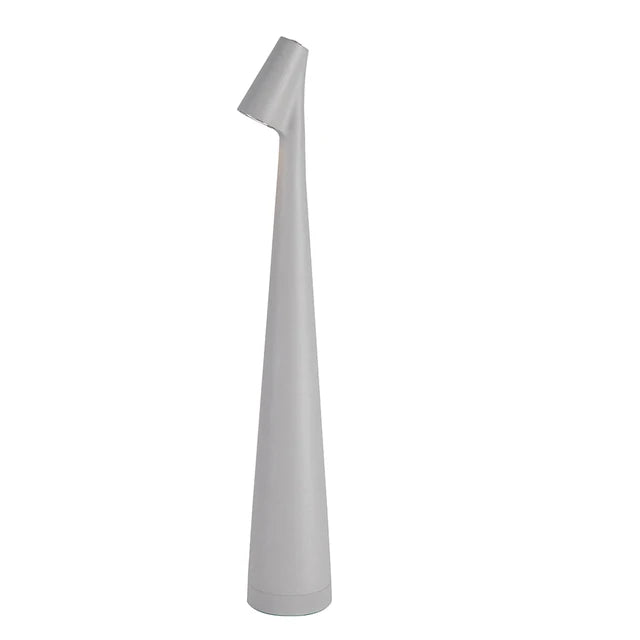 LuminaTouch | Lampada da tavolo con comando a sfioramento - Grigio - Tischlampen Tragbare Lampen - Concept Palermo