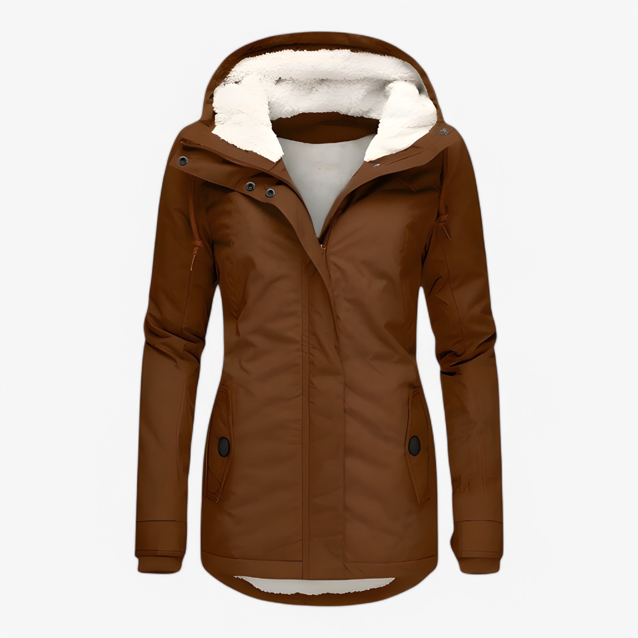 Lory | Manteau Long Imperméable - Khaki - week41-monday women - Concept Palermo