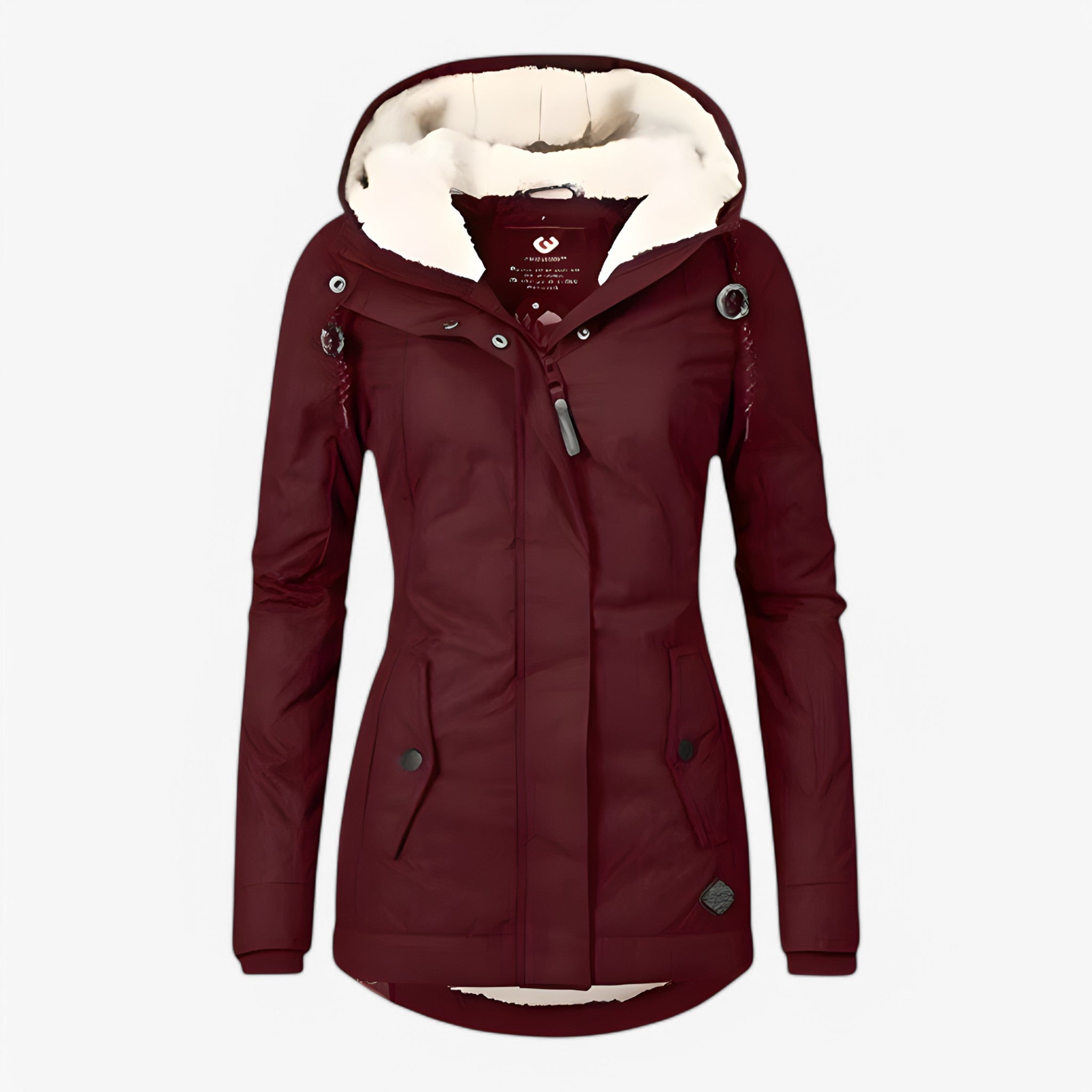Lory | Manteau Long Imperméable - Rosso - week41-monday women - Concept Palermo