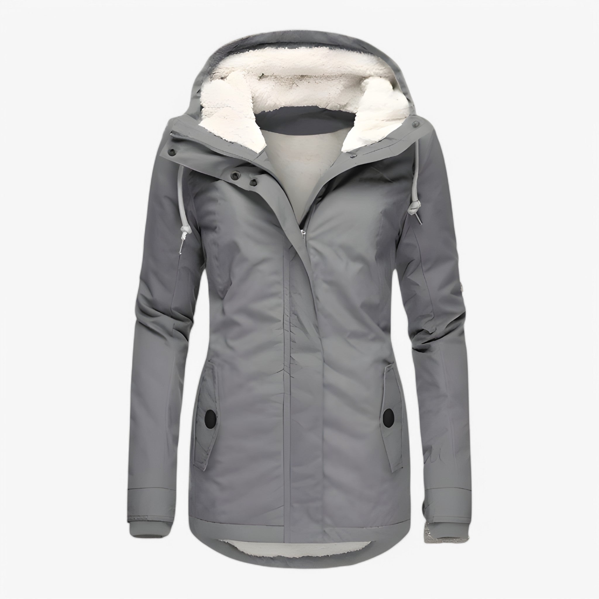 Lory | Manteau Long Imperméable - Grigio - week41-monday women - Concept Palermo