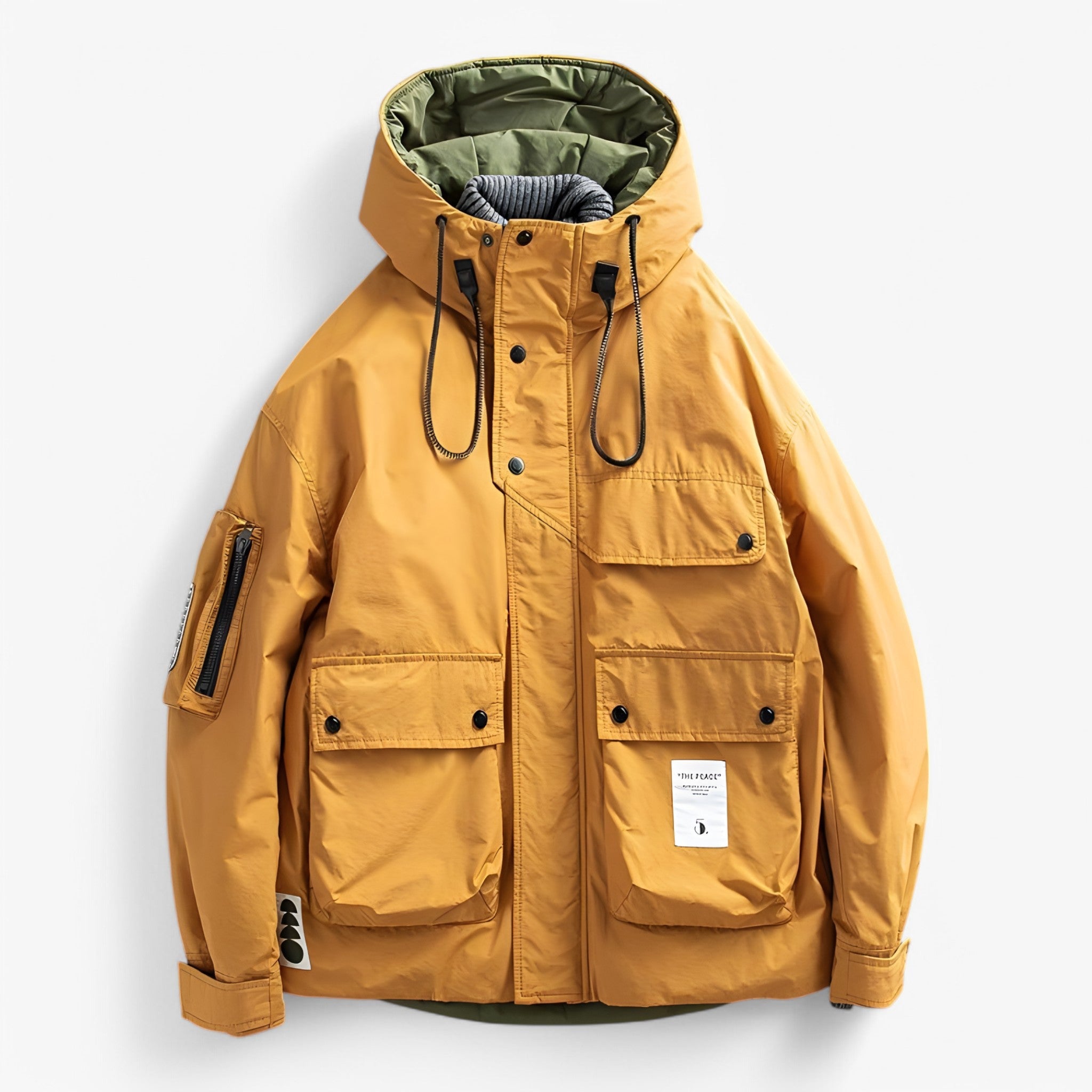 Victor | Parka - Arancione - men top - Concept Palermo
