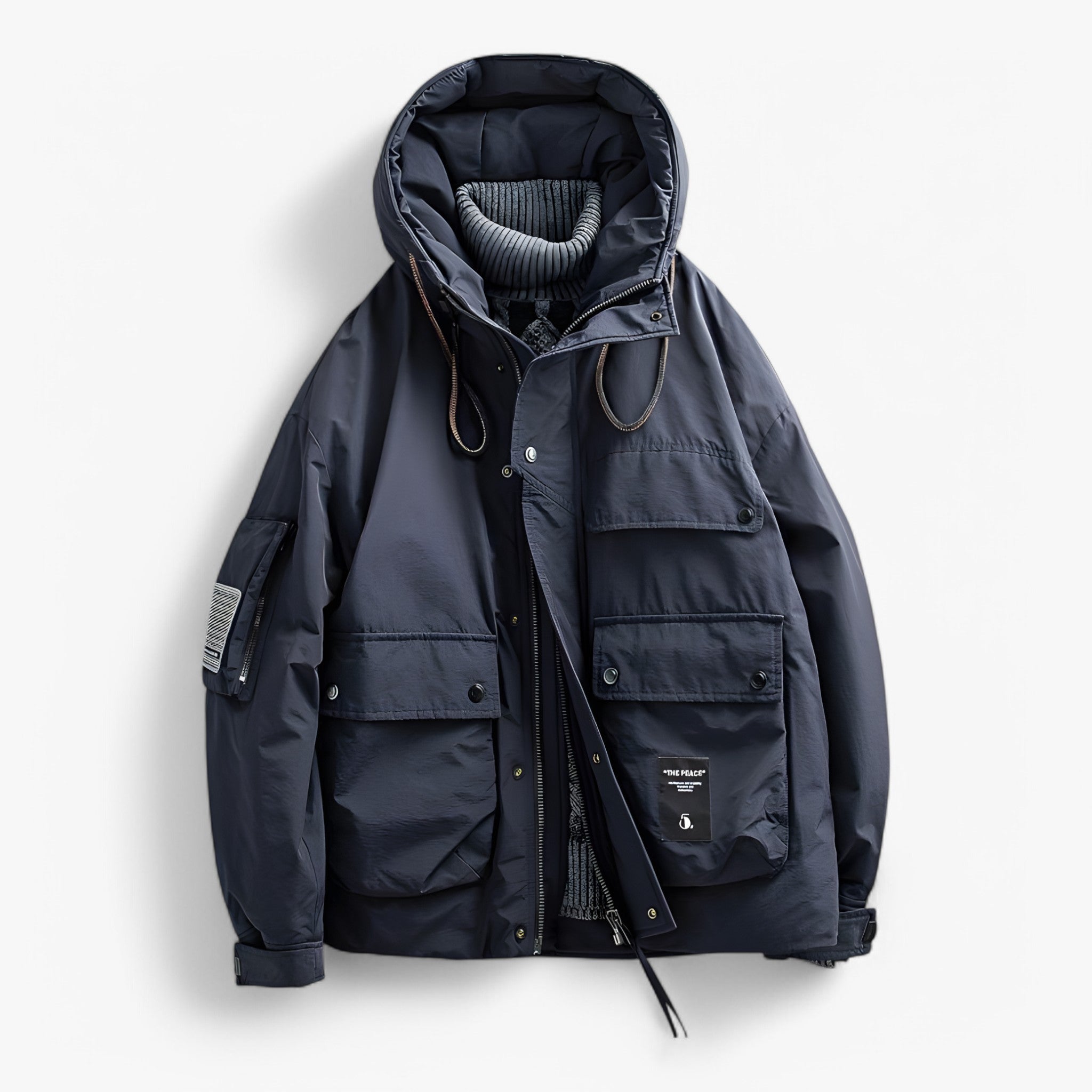 Victor | Parka - Nero - men top - Concept Palermo