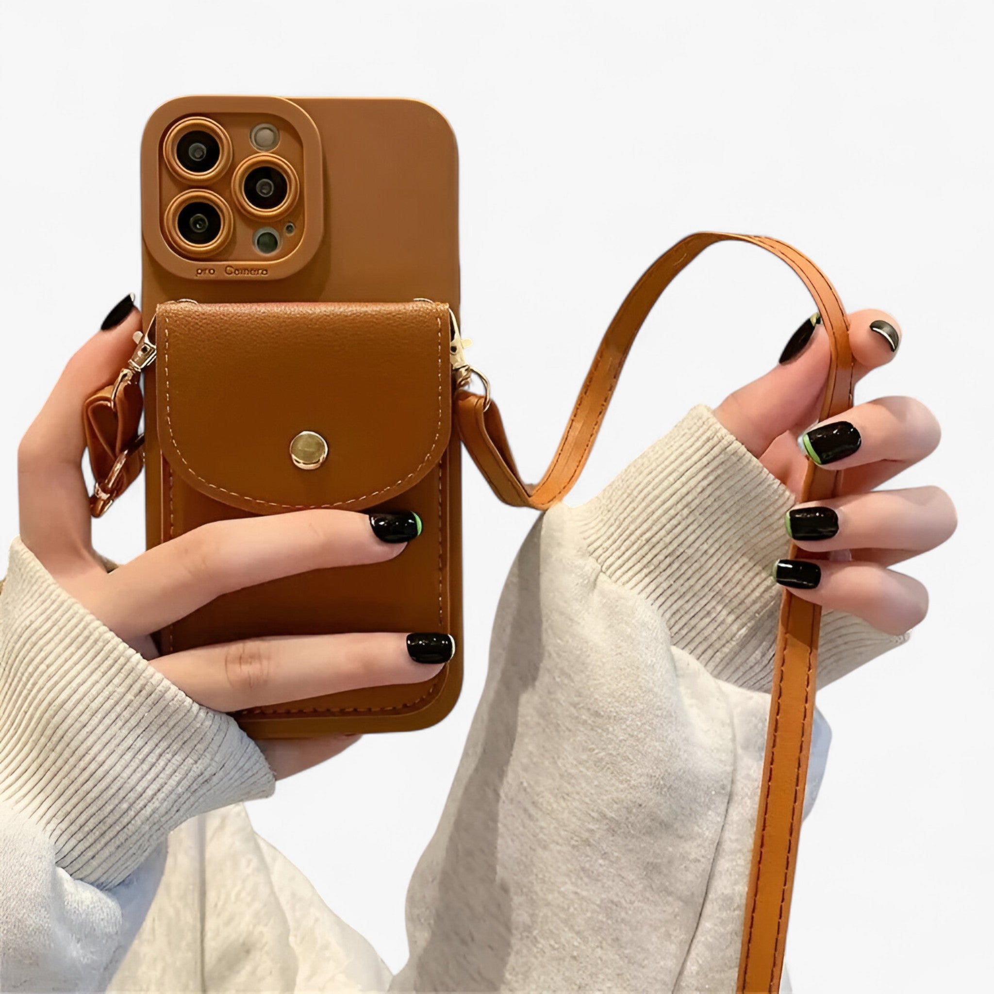 Custodia per Telefono Marissa | Portafoglio a tracolla con cinghia - - Fashion Phone Case iPhone case phone wallet - Concept Palermo