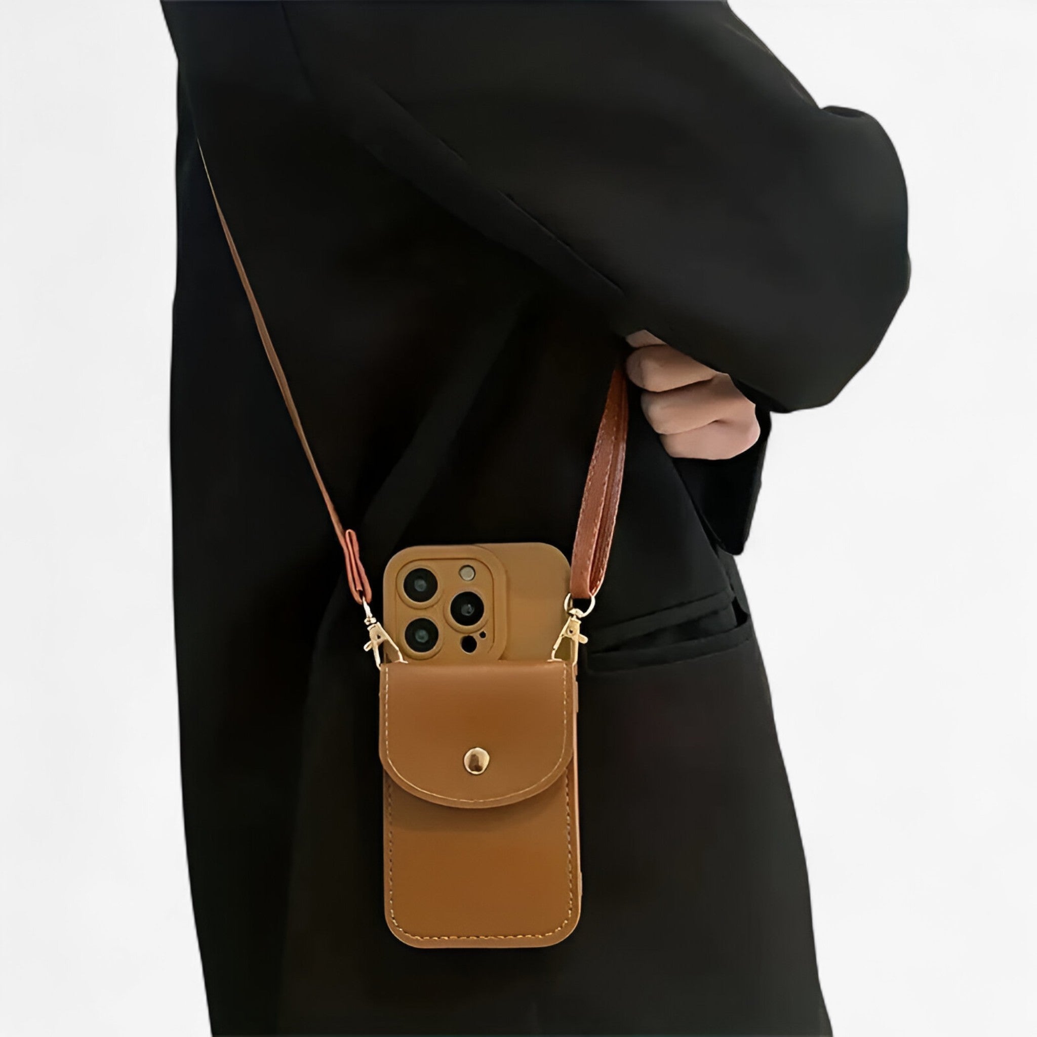 Custodia per Telefono Marissa | Portafoglio a tracolla con cinghia - - Fashion Phone Case iPhone case phone wallet - Concept Palermo