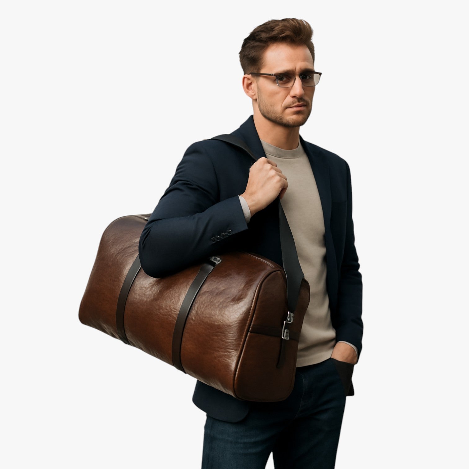 Archie | Borsa da viaggio in pelle resistente e capiente - - Bags duffel bag men bag - Concept Palermo