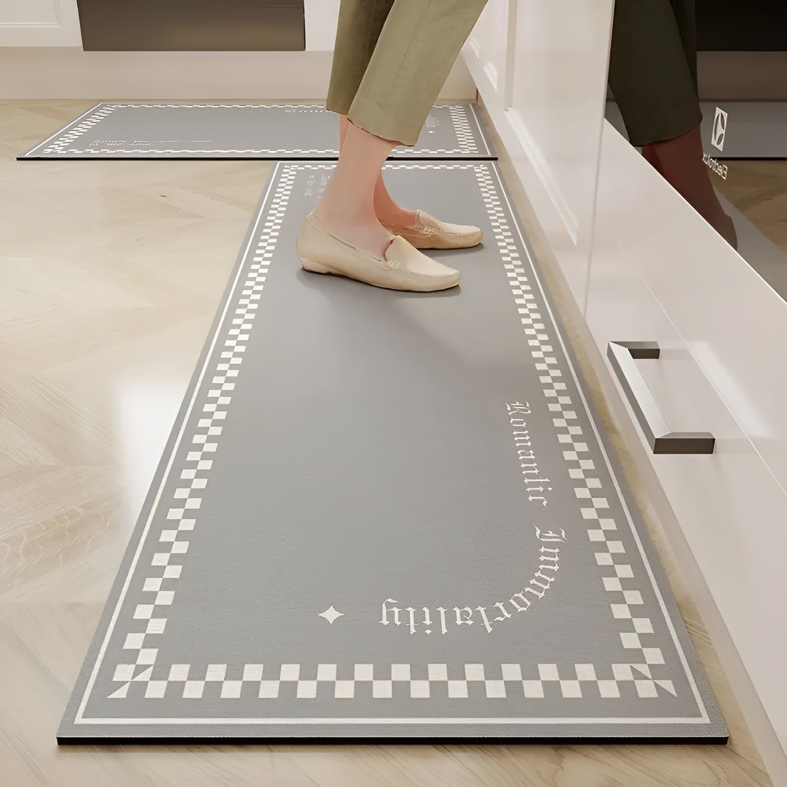 Tappeto Parafango - Superassorbente e Antiscivolo per Cucina - Lettere - Anti slip mat Bathroom Mats comfy mat elegant mat high quality mat mat smart mat - Concept Palermo