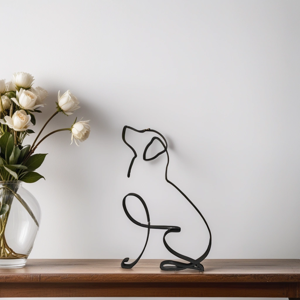 Samisa - Sculture astratte di cani - - showvariant - Concept Palermo