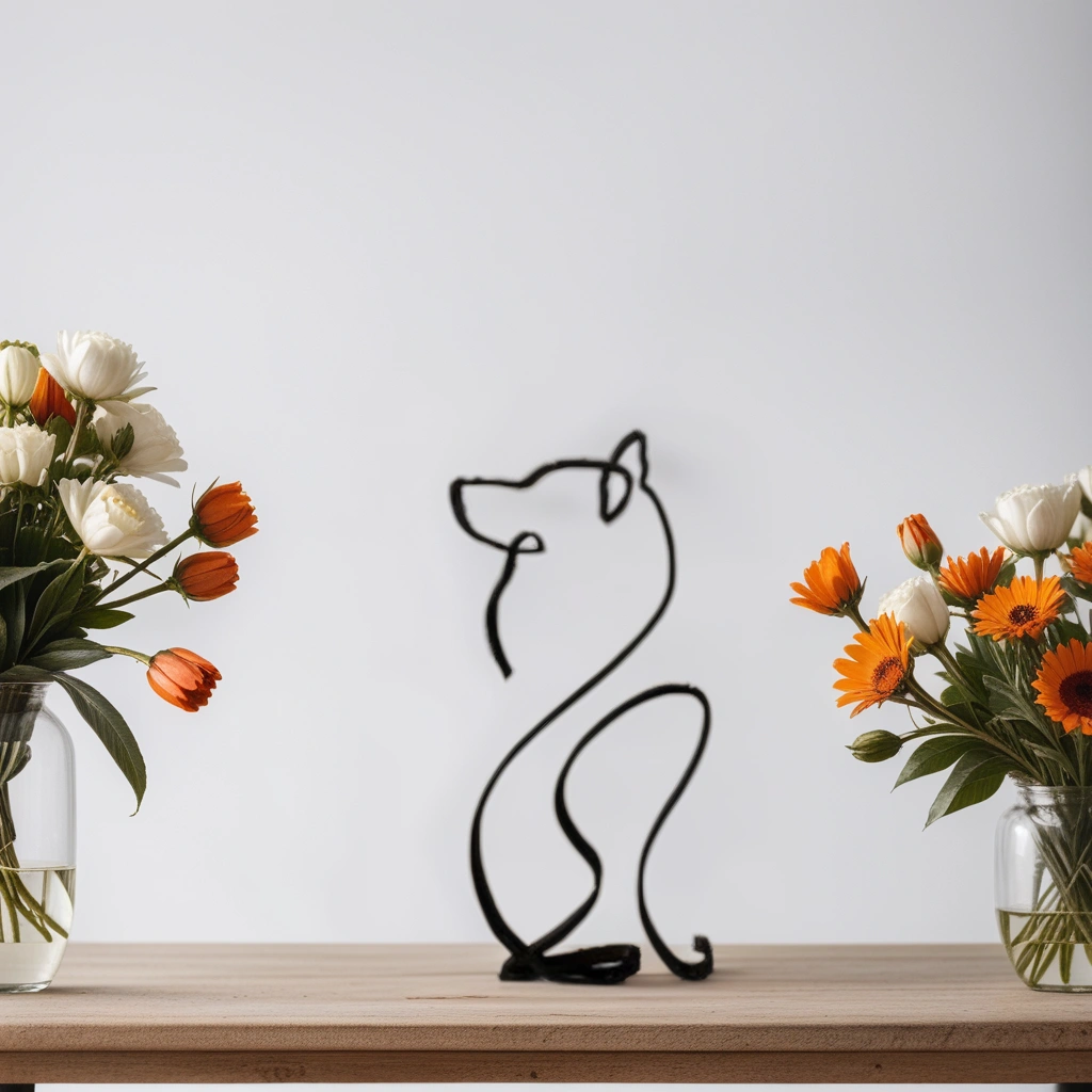 Samisa - Sculture astratte di cani - - showvariant - Concept Palermo