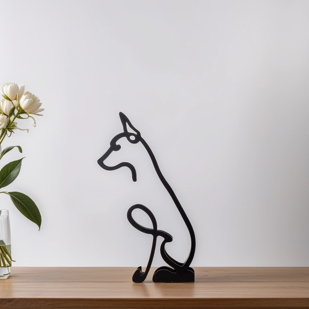 Samisa - Sculture astratte di cani - - showvariant - Concept Palermo