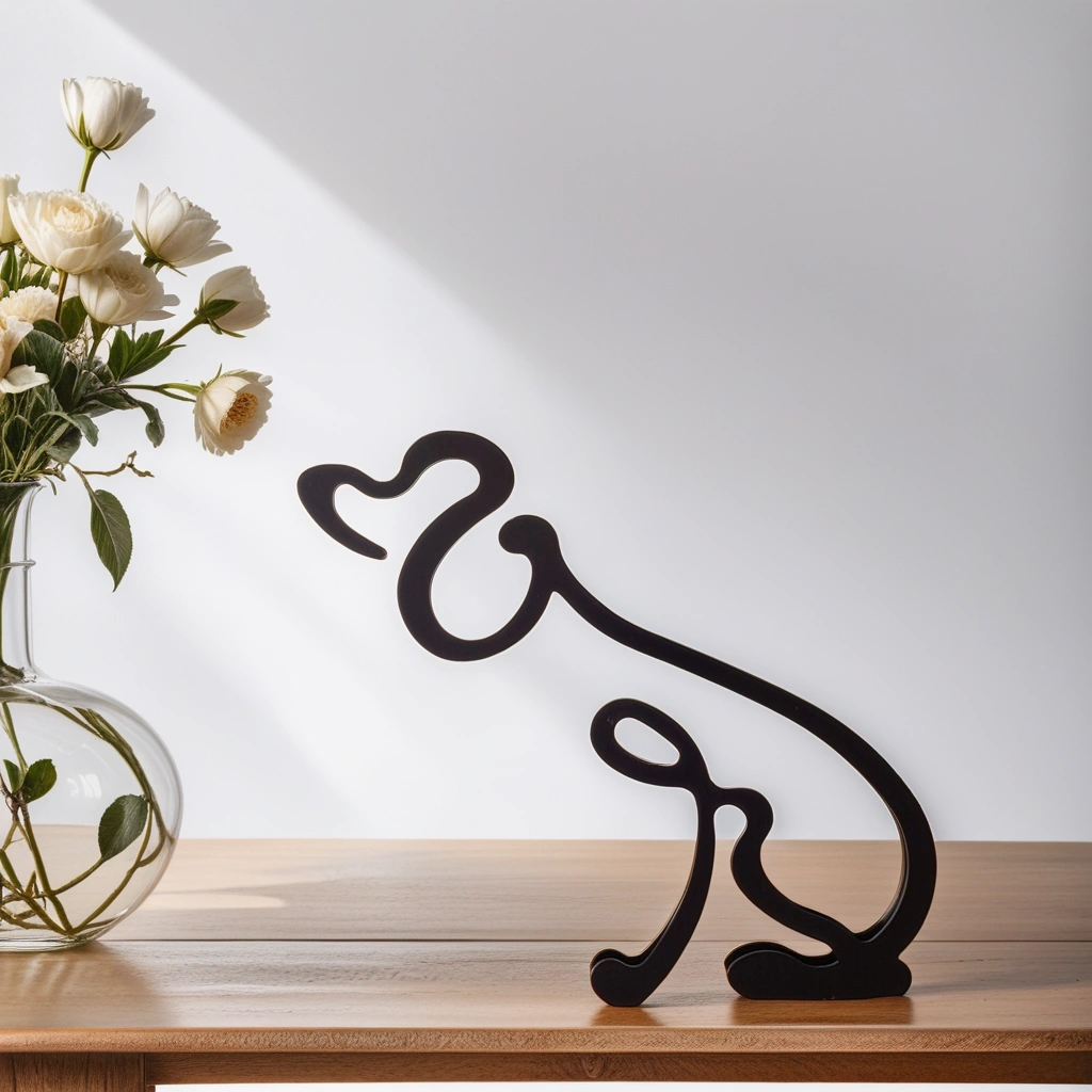 Samisa - Sculture astratte di cani - - showvariant - Concept Palermo