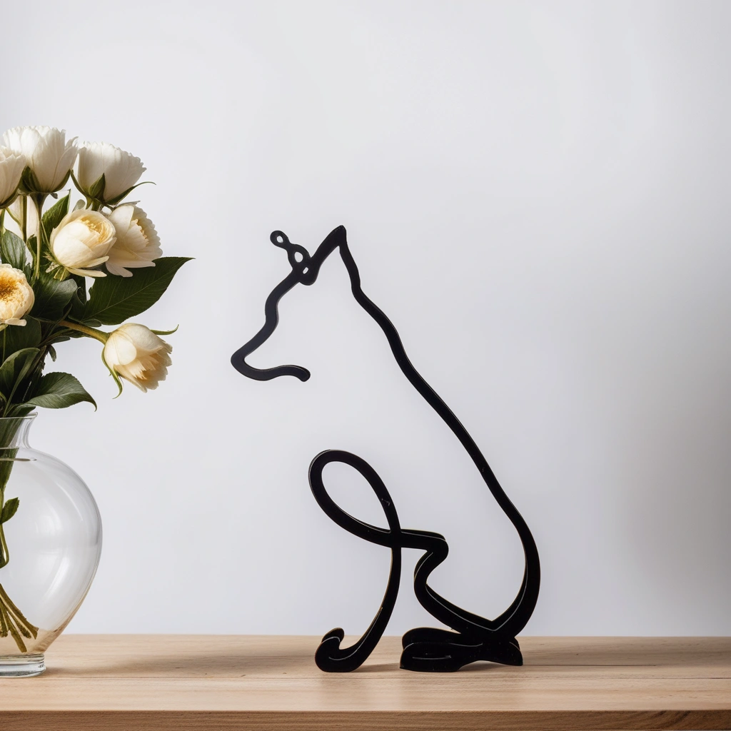 Samisa - Sculture astratte di cani - - showvariant - Concept Palermo