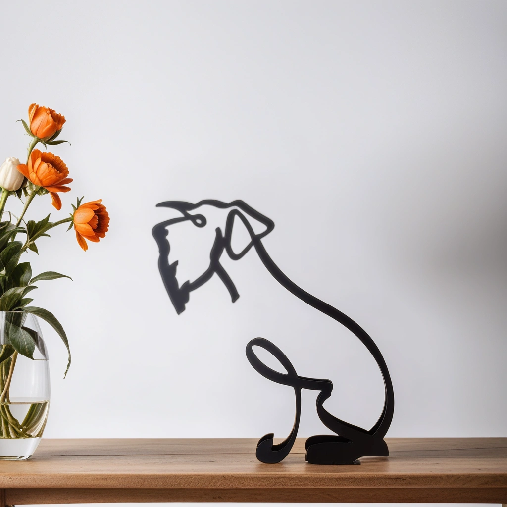 Samisa - Sculture astratte di cani - - showvariant - Concept Palermo