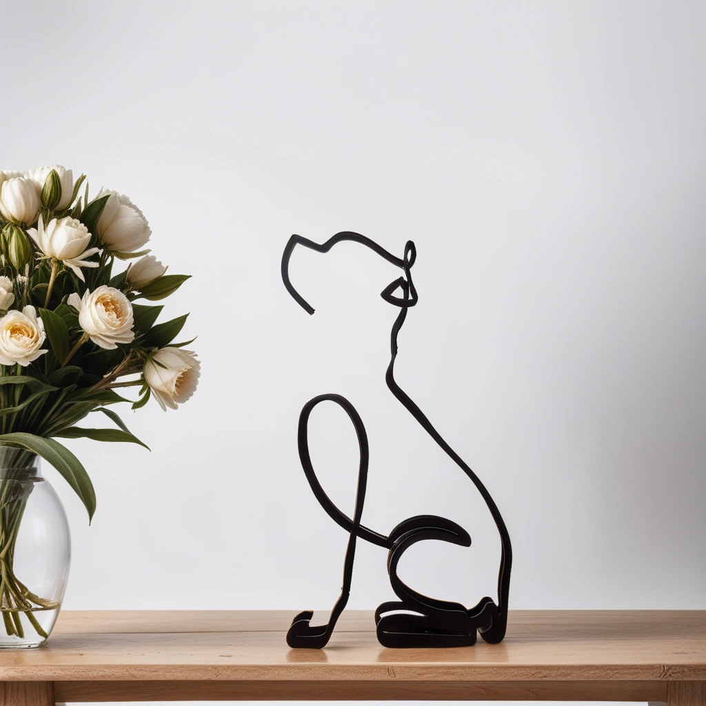 Samisa - Sculture astratte di cani - - showvariant - Concept Palermo