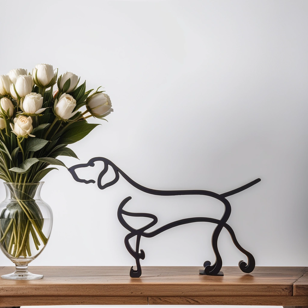 Samisa - Sculture astratte di cani - - showvariant - Concept Palermo