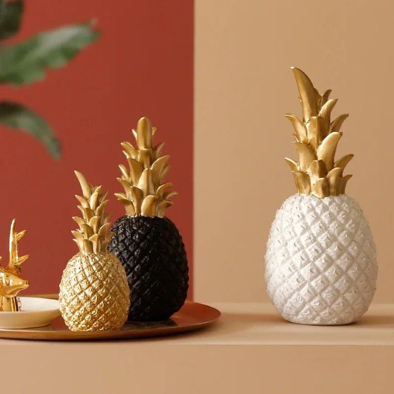 LumiPine - Ananas dorato Decorazione per la casa - - Decor Decoration home home decor - Concept Palermo