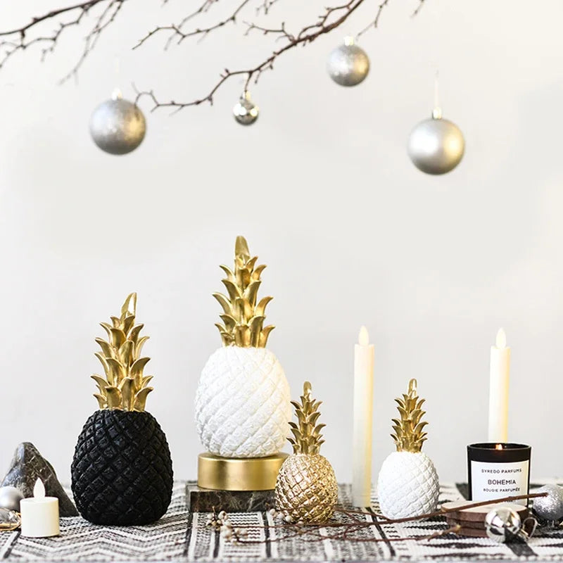 LumiPine - Ananas dorato Decorazione per la casa - - Decor Decoration home home decor - Concept Palermo