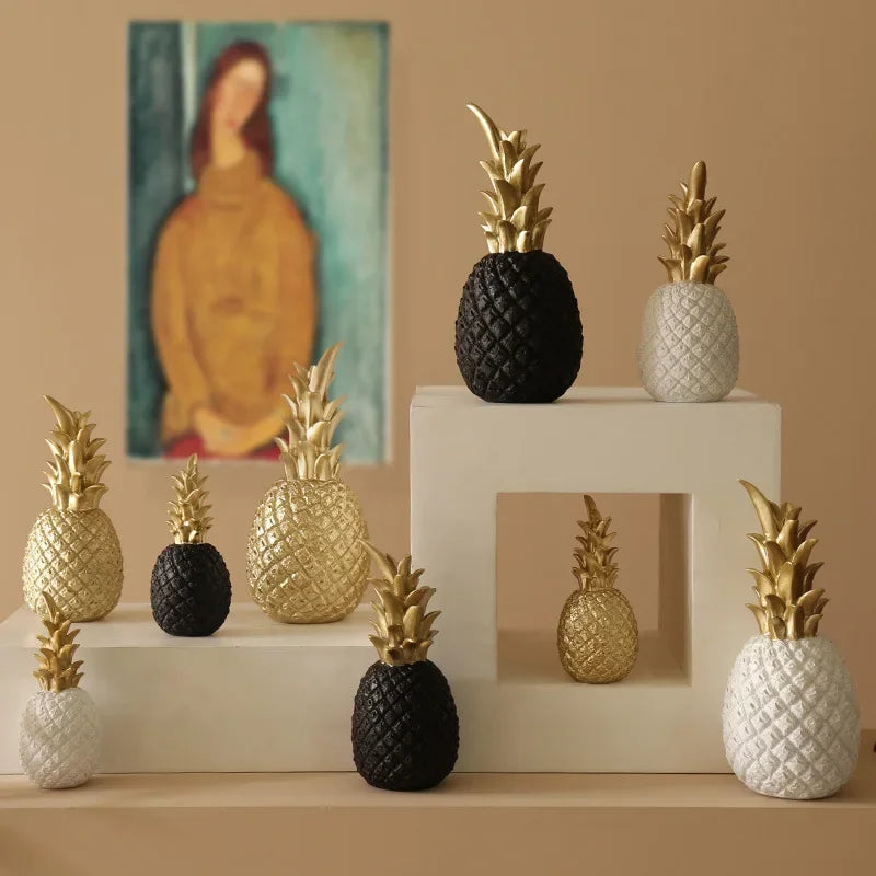 LumiPine - Ananas dorato Decorazione per la casa - - Decor Decoration home home decor - Concept Palermo