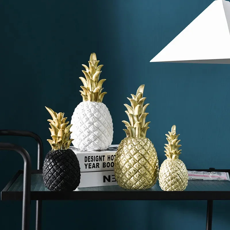 LumiPine - Ananas dorato Decorazione per la casa - - Decor Decoration home home decor - Concept Palermo