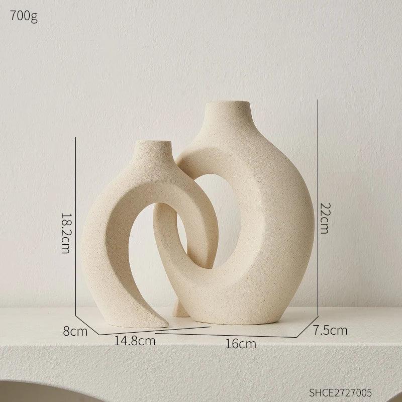 Selezione di vasi Japandi | Vasi trendy ed eleganti per arredamenti moderni - - Bathroom Ceramics Decor Kitchen Vases - Concept Palermo