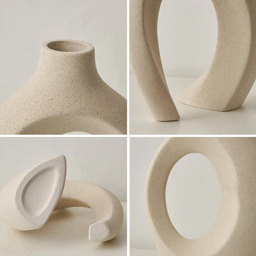 Selezione di vasi Japandi | Vasi trendy ed eleganti per arredamenti moderni - - Bathroom Ceramics Decor Kitchen Vases - Concept Palermo