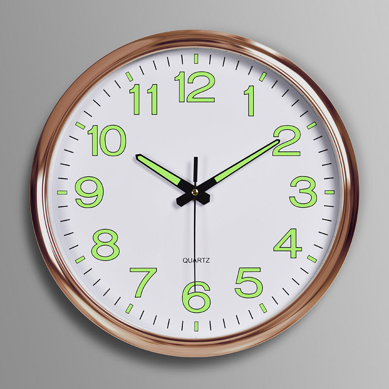 Orologio da parete luminoso e silenzioso | 30 cm Segnatempo silenzioso - Aggiunge splendore ed eleganza silenziosa al tuo spazio - Stile 3 - Wall Clock wall clocks - Concept Palermo