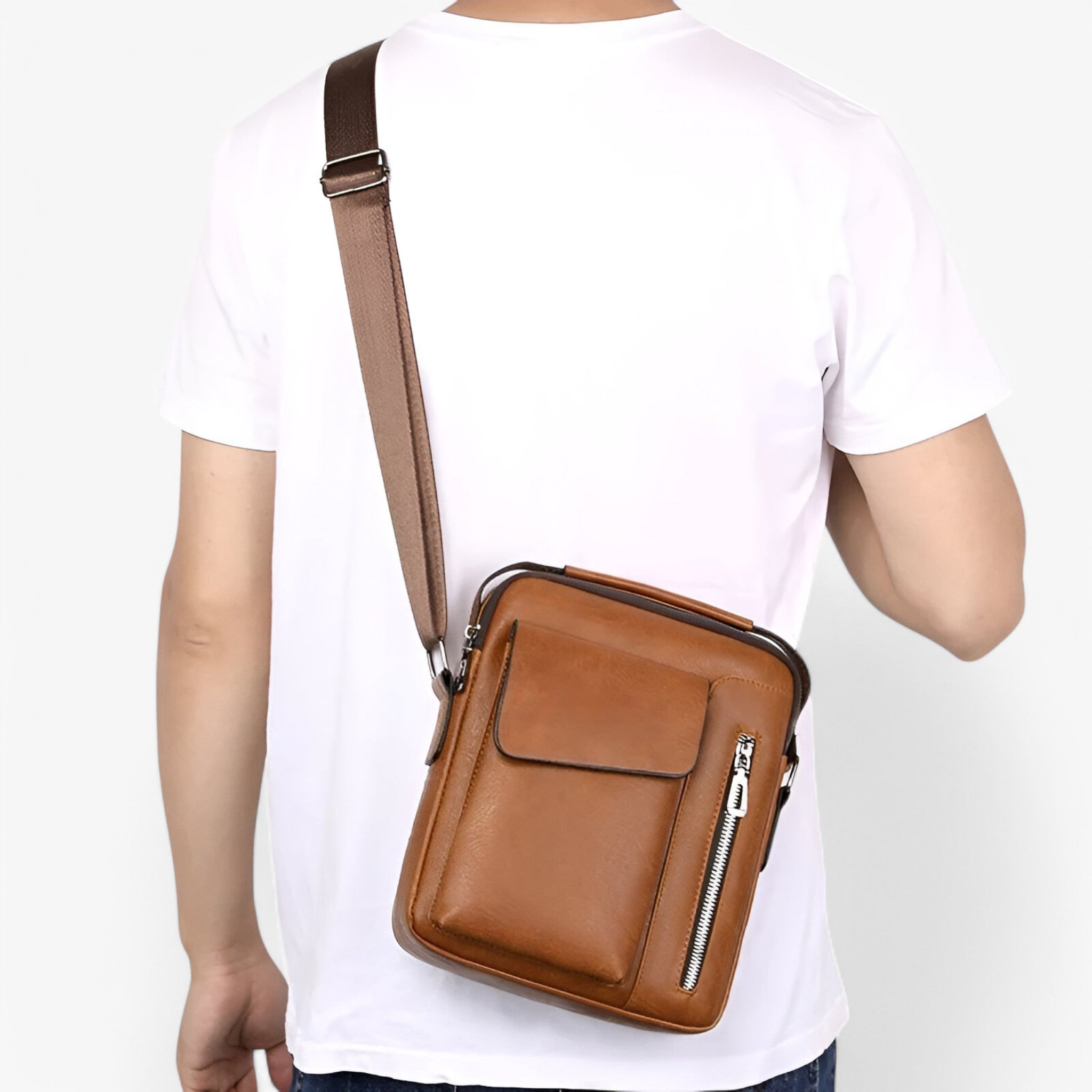 Prestige™ – Borsa a Spalla in Pelle Luxe per Stile e Funzionalità - - business casual Elegant new - Concept Palermo