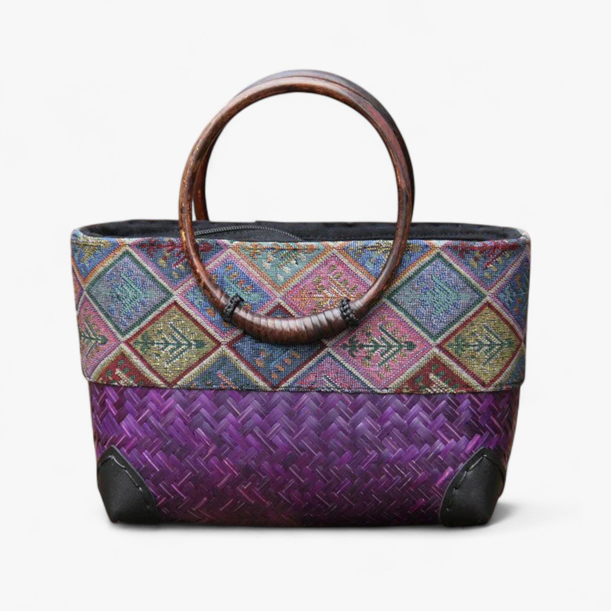 Bohemian Couture™ | Fatto a mano con Amore e Passione! - Viola - handbags Handbags Women Women's handbags - Concept Palermo