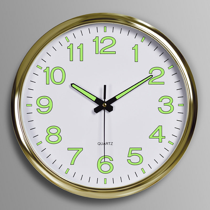 Orologio da parete luminoso e silenzioso | 30 cm Segnatempo silenzioso - Aggiunge splendore ed eleganza silenziosa al tuo spazio - Stile 5 - Wall Clock wall clocks - Concept Palermo