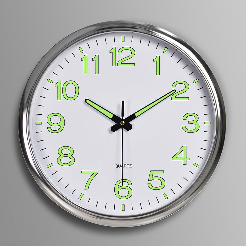 Orologio da parete luminoso e silenzioso | 30 cm Segnatempo silenzioso - Aggiunge splendore ed eleganza silenziosa al tuo spazio - Stile 4 - Wall Clock wall clocks - Concept Palermo