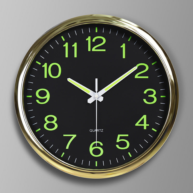 Orologio da parete luminoso e silenzioso | 30 cm Segnatempo silenzioso - Aggiunge splendore ed eleganza silenziosa al tuo spazio - Stile 2 - Wall Clock wall clocks - Concept Palermo