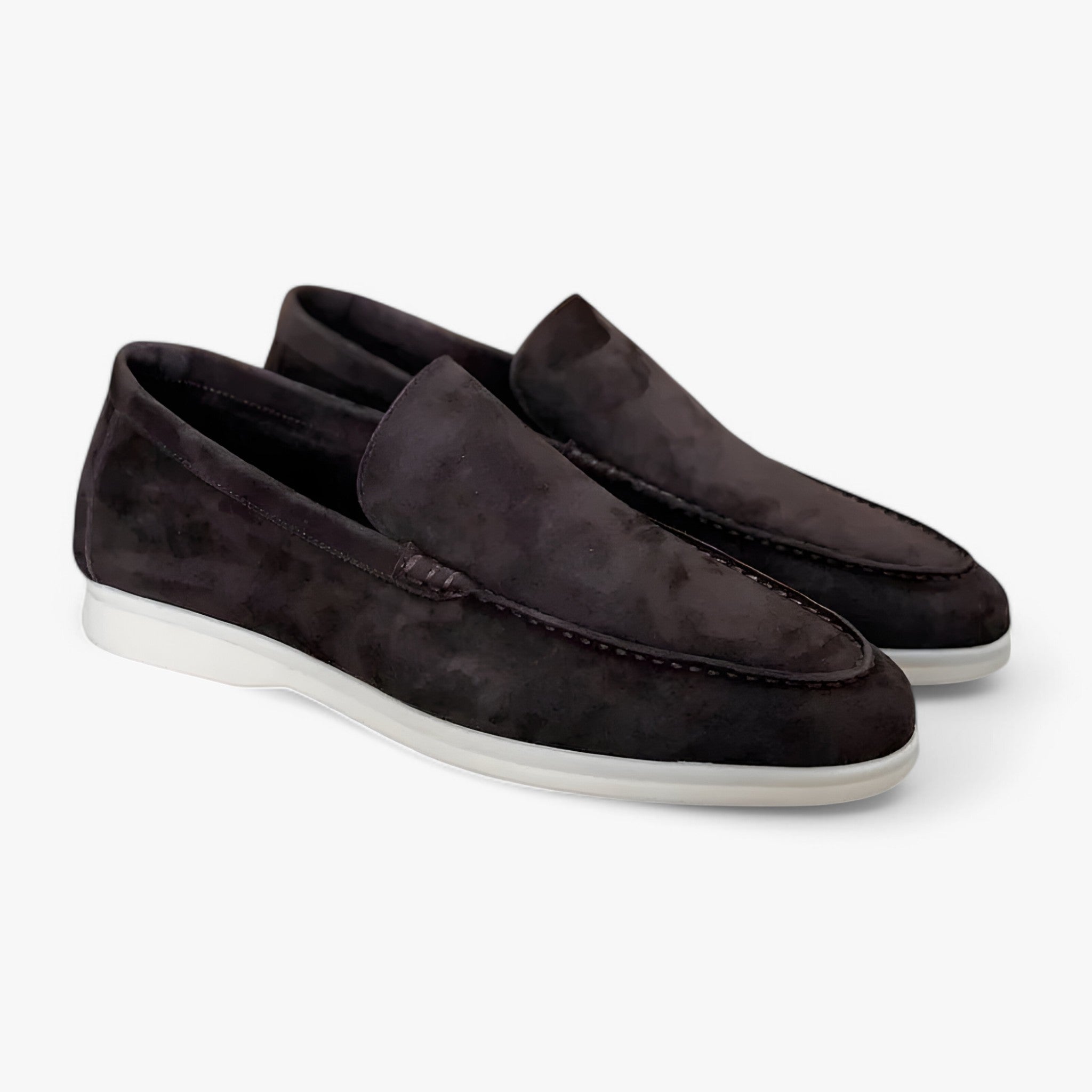 Stefano | Mocassini in camoscio - Cioccolato - Heren MÄNNER Schuhe - Concept Palermo