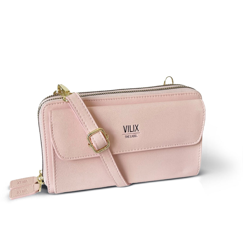 EviBella | Custodia compatta per telefono - Rosa chiaro - Bags pouch Shoulder Bags wallets women bags - Concept Palermo
