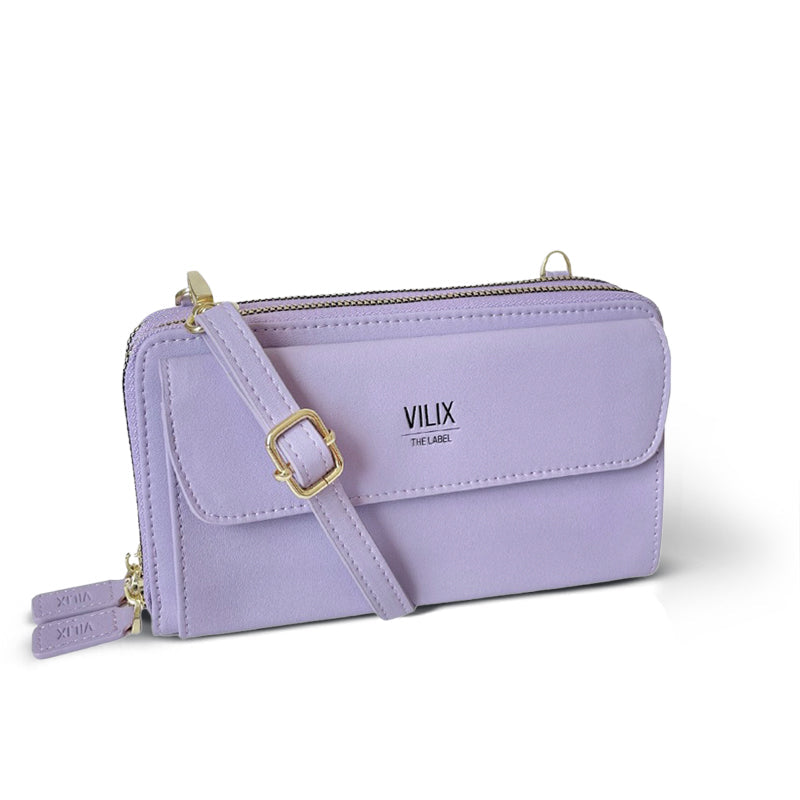 EviBella | Custodia compatta per telefono - Viola - Bags pouch Shoulder Bags wallets women bags - Concept Palermo