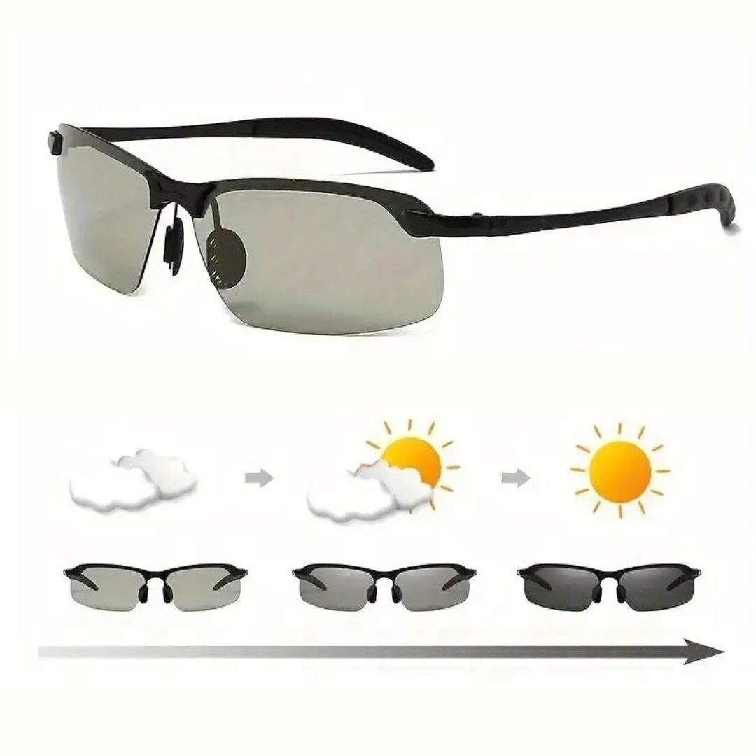 Occhiali da sole fotocromatici - Made for in the car - - Beschermende eyewear Comfortabele bril Dagelijkse zonnebril Fotochromatische zonnebril Koplampbescherming Lichtomstandigheden aanpasbaar Nachtzichtbril new_for_google_may UV-bescherming Veiligheidsbril - Concept Palermo