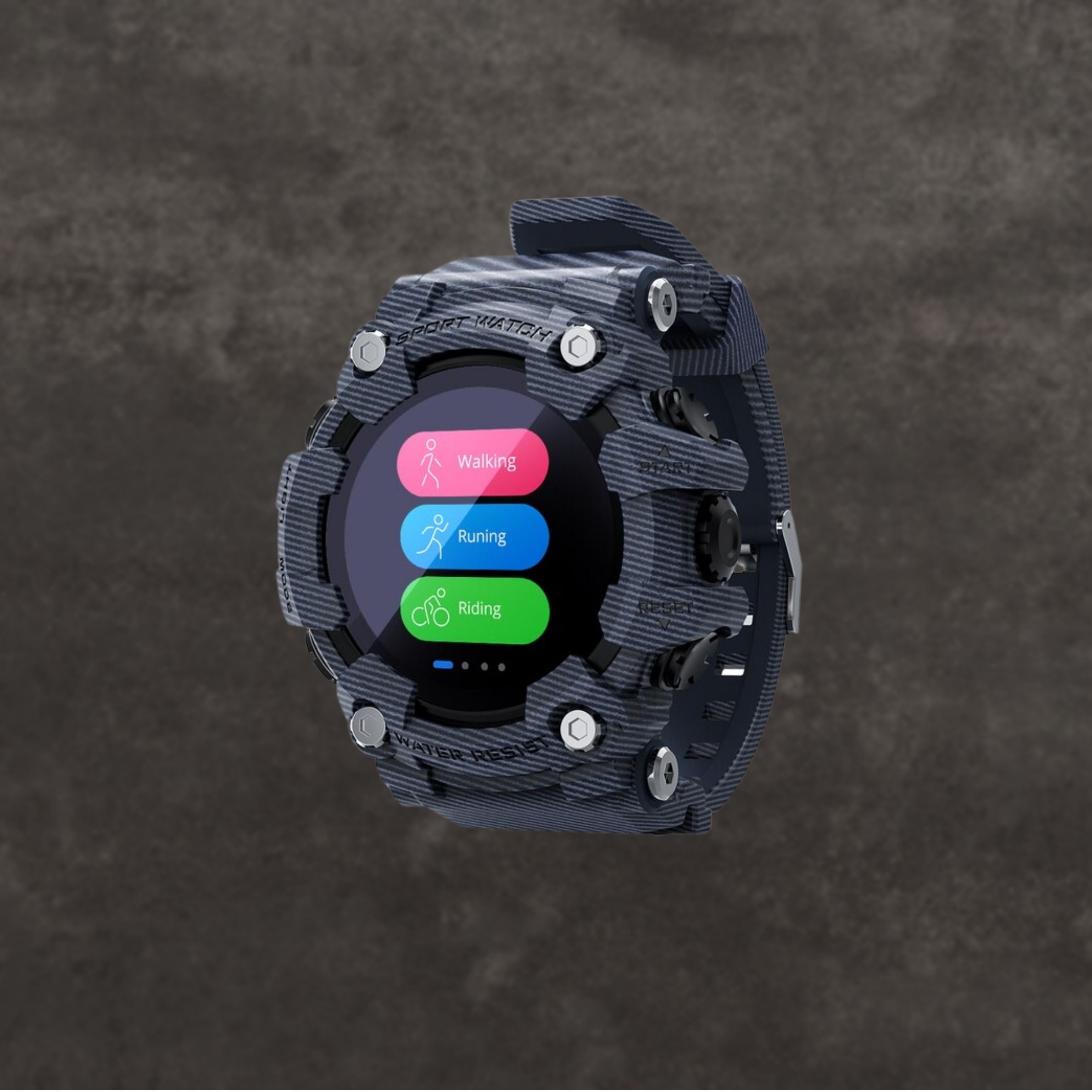 Smartwatch militare - Blu - new_for_google - Concept Palermo