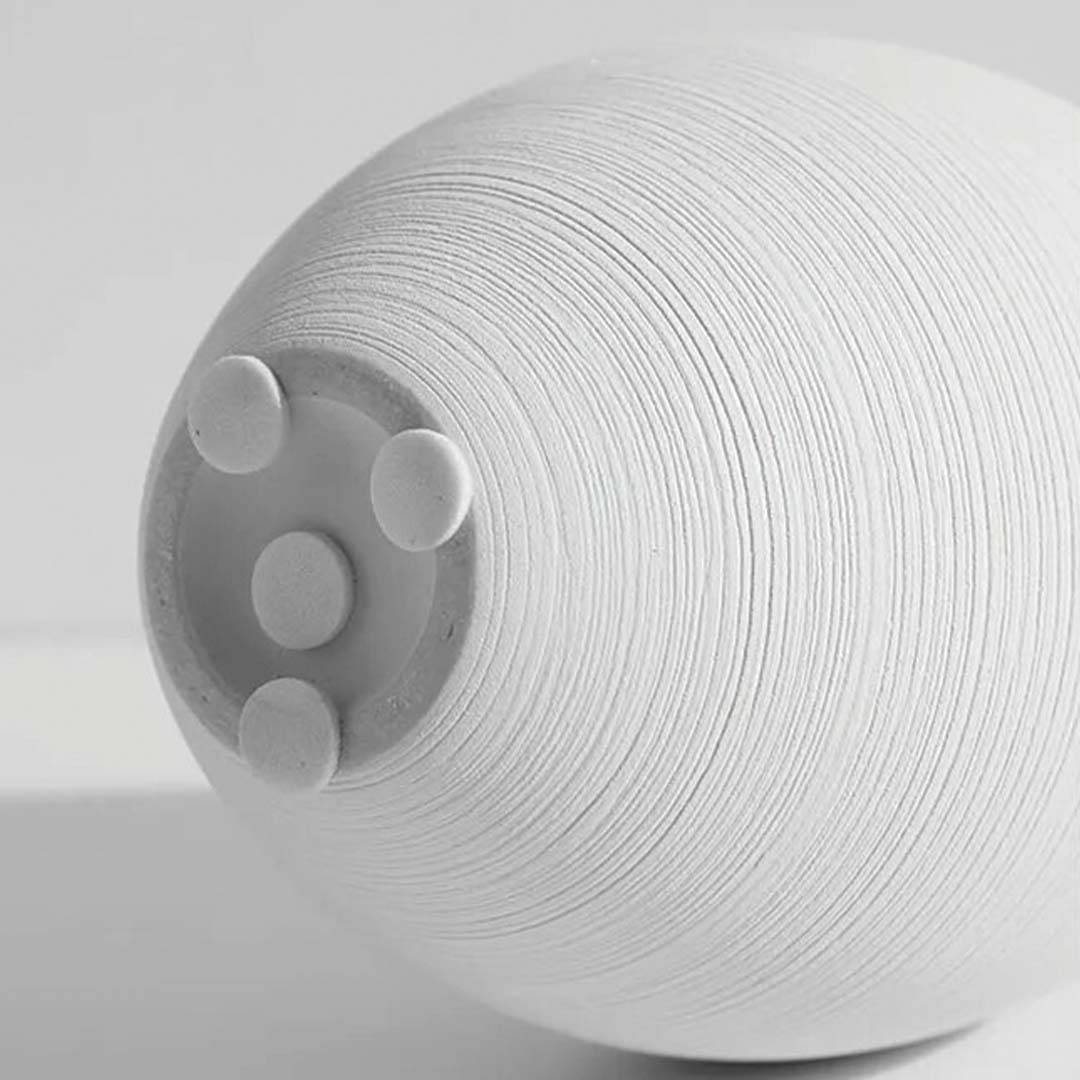 Vaso in ceramica Osram | Qualità premium per interni moderni - - Ceramics Decor Vases - Concept Palermo