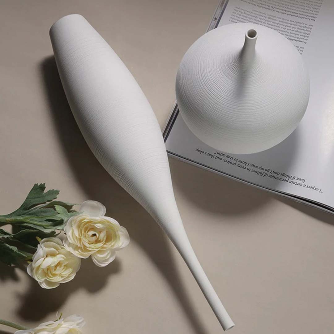 Vaso in ceramica Osram | Qualità premium per interni moderni - - Ceramics Decor Vases - Concept Palermo