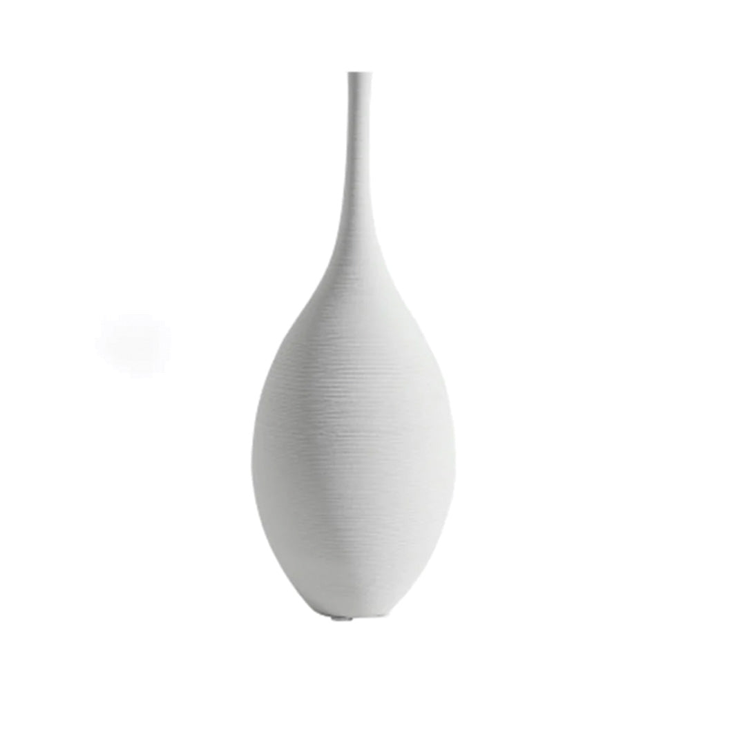 Vaso in ceramica Osram | Qualità premium per interni moderni - Grande Bianco - Ceramics Decor Vases - Concept Palermo